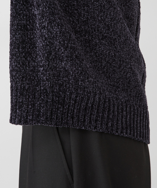 B.C STOCK(ベーセーストック)の「【Deux Allures/ドゥ アリュール】モールケーブルニット(ニット/セーター・メンズ・ダークグリーン/ネイビー/オレンジ/チャコールグレー・FREE)」の17枚目の写真