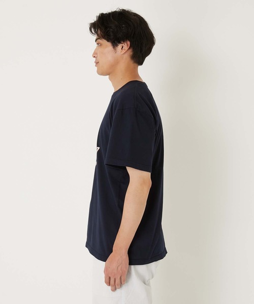 BLUE BLUE(ブルーブルー)の「BLUE BLUE MOUNTAIN ショートスリーブTシャツ(Tシャツ/カットソー・メンズ・ホワイト/ネイビー・S/M/L/XL)」の10枚目の写真