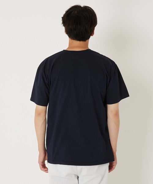 BLUE BLUE(ブルーブルー)の「BLUE BLUE MOUNTAIN ショートスリーブTシャツ(Tシャツ/カットソー・メンズ・ホワイト/ネイビー・S/M/L/XL)」の11枚目の写真