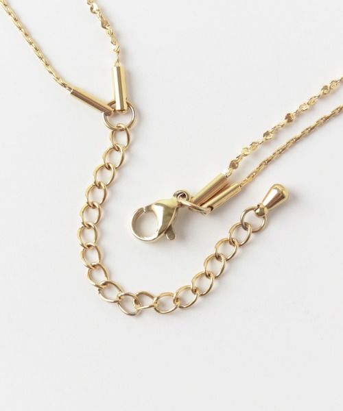 SMELLY(スメリー)の「ステンレススリムレイヤードネックレス(ネックレス・レディース・ゴールド・-)」の7枚目の写真