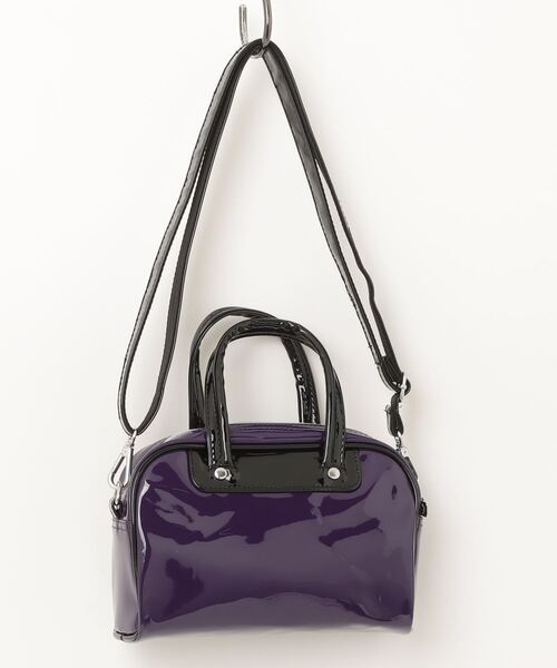 adidas（アディダス）の「アディカラー ミニボウリングバッグ/ アディダスオリジナルス adidas Originals（ショルダーバッグ・メンズ・パープル/ベージュ/ブラック/ピンク/シルバー/ベージュ系その他・FREE）」の22枚目の写真