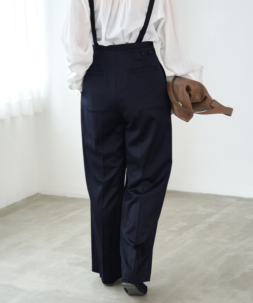セール】サスペンダーパンツ（スラックス）｜IENA（イエナ）の