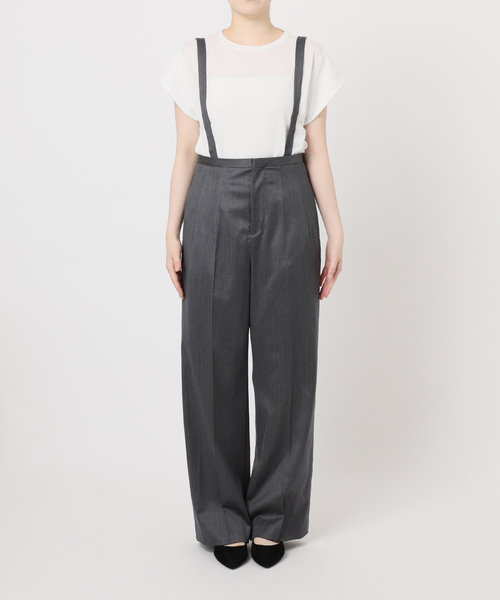 セール】サスペンダーパンツ（スラックス）｜IENA（イエナ）の