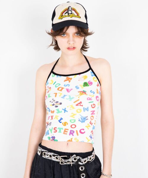 ヒステリックグラマー　ホルターネックキャミソール HYSTERIC GLAMOUR（ヒステリックグラマー）の「SICKLE GIRL