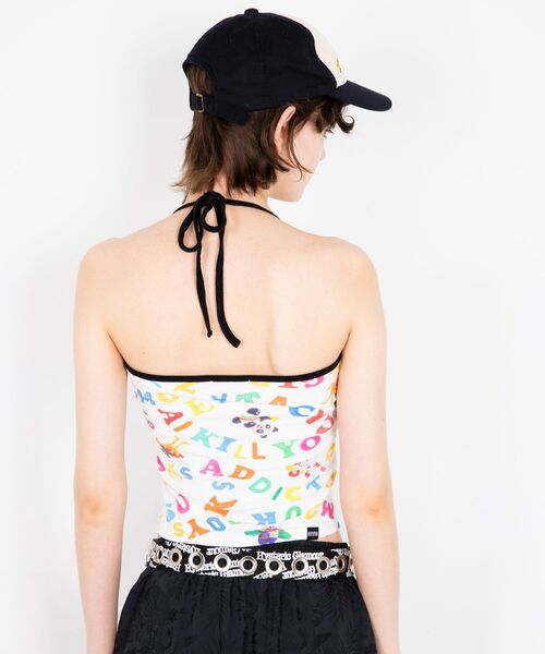 ヒステリックグラマー　ホルターネックキャミソール HYSTERIC GLAMOUR（ヒステリックグラマー）の「SICKLE GIRL
