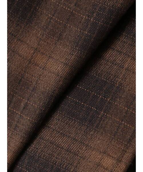 EMODA(エモダ)の「スリットフリルマキシワンピース(ワンピース・レディース・ブラック/カーキ/ブラウン・FREE)」の11枚目の写真