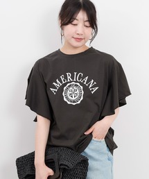 AMERICANA - アメリカーナ Tシャツ カットソー バックロゴ