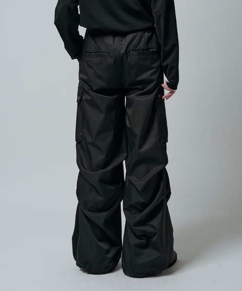 ワイドカーゴパンツ Neucon/ニューコン】 ボリュームワイドパラシュートカーゴパンツ