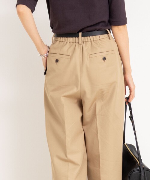 NOLLEY’S（ノーリーズ）の「ウォッシャブル撥水ツイルチノパンツ（その他パンツ・レディース・ベージュ/ダークネイビー/オフホワイト・38/36/39）」の11枚目の写真