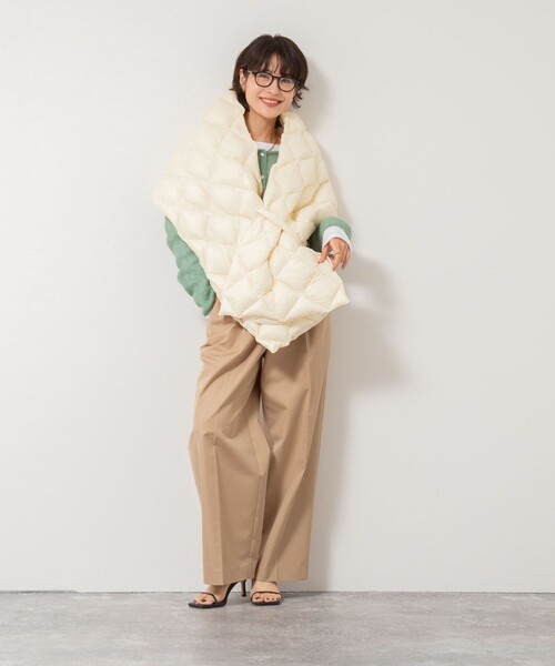 NOLLEY’S（ノーリーズ）の「ウォッシャブル撥水ツイルチノパンツ（その他パンツ・レディース・ベージュ/ダークネイビー/オフホワイト・38/36/39）」の12枚目の写真