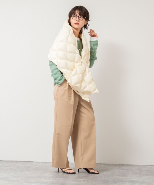 NOLLEY’S（ノーリーズ）の「ウォッシャブル撥水ツイルチノパンツ（その他パンツ・レディース・ベージュ/ダークネイビー/オフホワイト・38/36/39）」の13枚目の写真