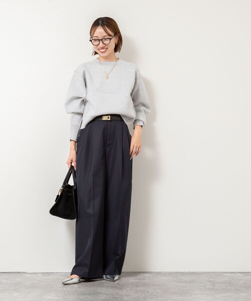 NOLLEY’S（ノーリーズ）の「ウォッシャブル撥水ツイルチノパンツ（その他パンツ・レディース・ベージュ/ダークネイビー/オフホワイト・38/36/39）」の20枚目の写真