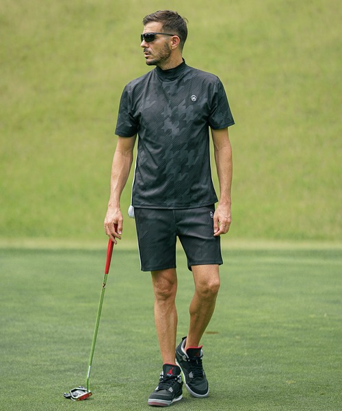 DIVINER GOLF】モックネックセットアップ メンズ ゴルフウェア T