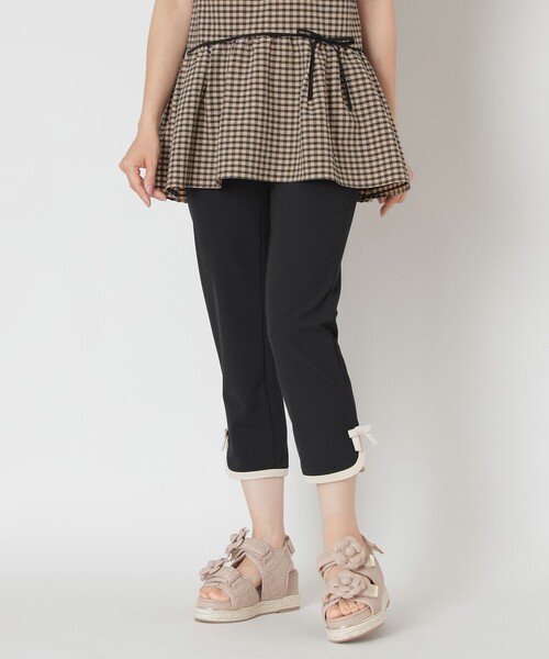 セール】バイカラーサイドリボン パンツ（その他パンツ）｜TO BE CHIC