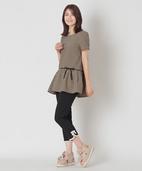 セール】バイカラーサイドリボン パンツ（その他パンツ）｜TO BE CHIC