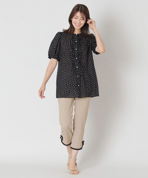 セール】バイカラーサイドリボン パンツ（その他パンツ）｜TO BE CHIC