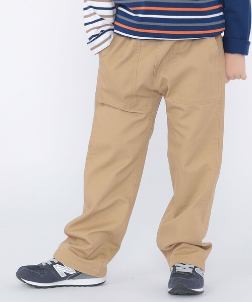 Gramicci（グラミチ）の「【SHIPS KIDS別注】Gramicci:110～160cm / ツイル ベイカー パンツ（その他パンツ・キッズ・ブラック/ナチュラル/ベージュ・110/120/130/140/150/160）」の3枚目の写真