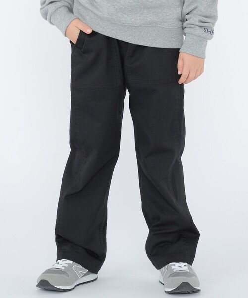 Gramicci（グラミチ）の「【SHIPS KIDS別注】Gramicci:110～160cm / ツイル ベイカー パンツ（その他パンツ・キッズ・ブラック/ナチュラル/ベージュ・110/120/130/140/150/160）」の2枚目の写真