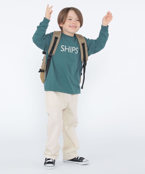 Gramicci（グラミチ）の「【SHIPS KIDS別注】Gramicci:110～160cm / ツイル ベイカー パンツ（その他パンツ・キッズ・ブラック/ナチュラル/ベージュ・110/120/130/140/150/160）」の9枚目の写真
