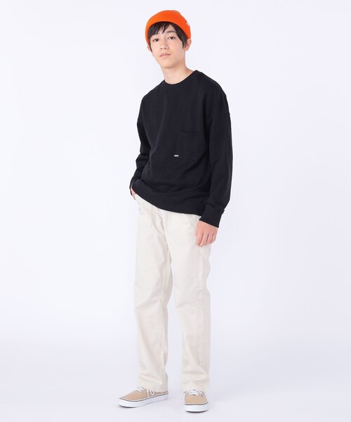Gramicci（グラミチ）の「【SHIPS KIDS別注】Gramicci:110～160cm / ツイル ベイカー パンツ（その他パンツ・キッズ・ブラック/ナチュラル/ベージュ・110/120/130/140/150/160）」の21枚目の写真