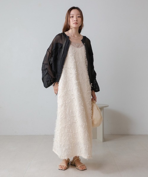 Bab(バブ)の「ドロストシアーブルゾン(ブルゾン・レディース・ホワイト系その他/ブラック/ベージュ・MEDIUM)」の18枚目の写真