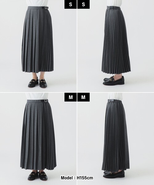 B:MING by BEAMS（ビーミングバイビームス）の「アソート プリーツ スカート（S～M）（スカート・レディース・チャコールグレー/その他/その他1・SMALL/MEDIUM）」の8枚目の写真