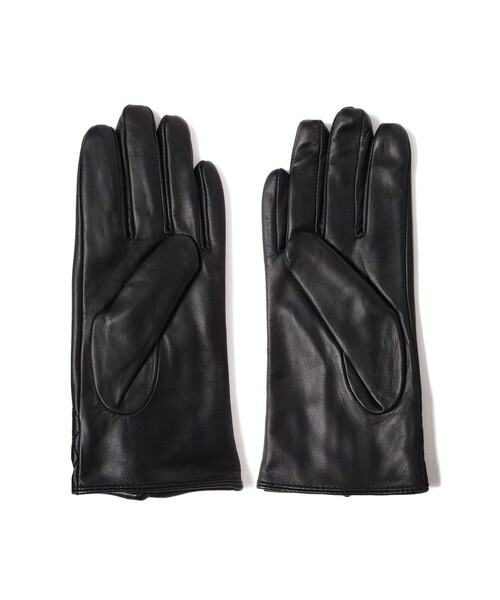 Ray BEAMS（レイビームス）の「レザー グローブ 25AW（手袋・レディース・ベージュ/ブラック/ワイン・ONE SIZE）」の6枚目の写真