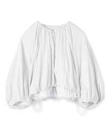 DES PRES（デ・プレ）の「コットンストレッチポプリン クロップドバブルブルゾン（ブルゾン）」