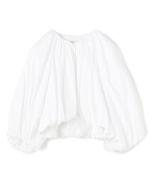 DES PRES（デ・プレ）の「コットンストレッチポプリン クロップドバブルブルゾン（ブルゾン）」