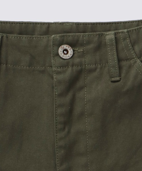FIDELITY(フィデリティ)の「N-3 UTILITY TROUSERS / ヘリンボーンツイルパンツ(その他パンツ・メンズ・ブラック/カーキ/アイボリー・MEDIUM/LARGE)」の15枚目の写真