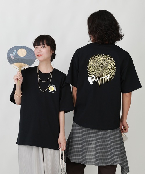 GLOBAL WORK(グローバルワーク)の「スーベニアTシャツ3/半袖/582246(Tシャツ/カットソー・メンズ・ブラック系9/ブラック系1/ホワイト系3/ホワイト系8/ホワイト系5/ホワイト系4/ネイビー系7/ブラック系6/ブラック系2・LARGE/X-LARGE/MEDIUM/SMALL)」の5枚目の写真