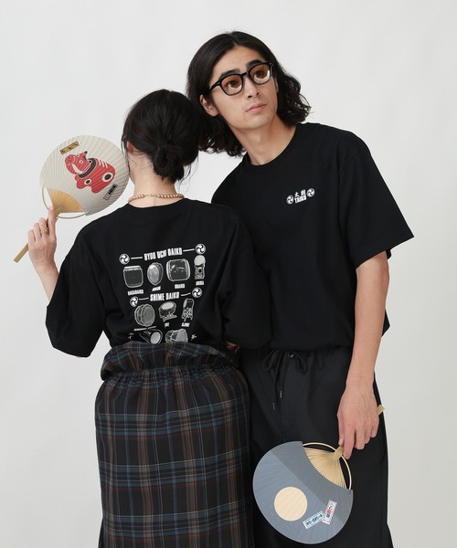 GLOBAL WORK(グローバルワーク)の「スーベニアTシャツ3/半袖/582246(Tシャツ/カットソー・メンズ・ブラック系9/ブラック系1/ホワイト系3/ホワイト系8/ホワイト系5/ホワイト系4/ネイビー系7/ブラック系6/ブラック系2・LARGE/X-LARGE/MEDIUM/SMALL)」の6枚目の写真