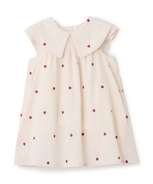 petit main（プティマイン）の「【リンク】衿ハート刺しゅうワンピース(キッズ)（シャツワンピース・キッズ）」