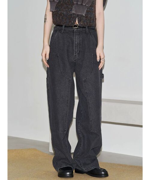 VEQUM】PAINTER JEANS