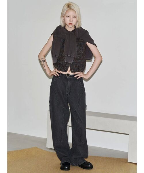 VEQUM】PAINTER JEANS