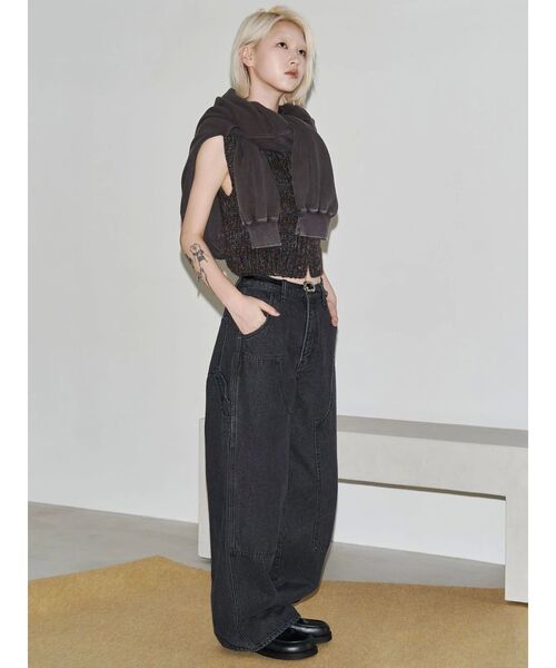 VEQUM】PAINTER JEANS