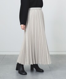 BEAMS HEART | スエードライク プリーツ スカート(スカート)