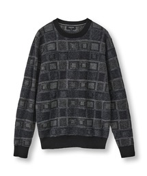 MEN'S BIGI | リンクスジャカード クルーネックニット(ニット/セーター)