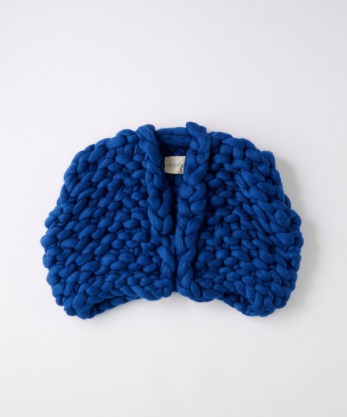 【forksy.】【Loomy】メリノウールジャイアントニットベスト