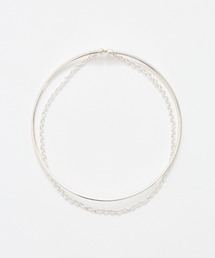 blanc iris　ブランイリス　ペタルブラン　シルバー　ネックレス PETAL BLANC NECKLACE | ブランイリス オンラインストア
