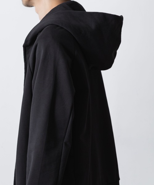 ATTACHMENT（アタッチメント）の「【LIMITED 】コットン ストレッチテリー ジップアップフーディー / CO STRECH TERRY ZIP UP HOODIE（パーカー・メンズ・ライトグレー/ブラック/ダークグレー・1/2/3）」の21枚目の写真