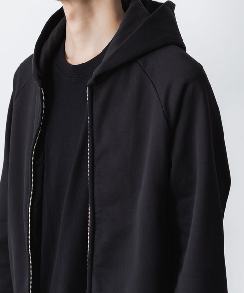 ATTACHMENT（アタッチメント）の「【LIMITED 】コットン ストレッチテリー ジップアップフーディー / CO STRECH TERRY ZIP UP HOODIE（パーカー・メンズ・ライトグレー/ブラック/ダークグレー・1/2/3）」の20枚目の写真