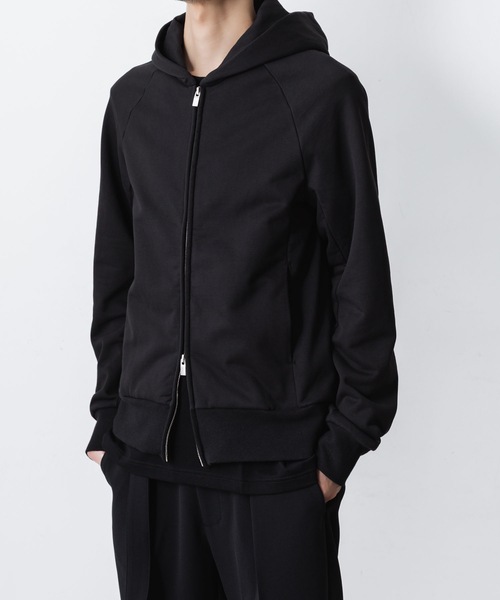 ATTACHMENT（アタッチメント）の「【LIMITED 】コットン ストレッチテリー ジップアップフーディー / CO STRECH TERRY ZIP UP HOODIE（パーカー・メンズ・ライトグレー/ブラック/ダークグレー・1/2/3）」の17枚目の写真