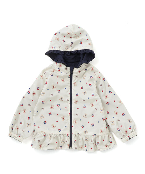 90s ダブルタップス 迷彩柄 2way ナイロンジャケット S セール】無地総柄リバーシブルタフタジャケット(80~130cm