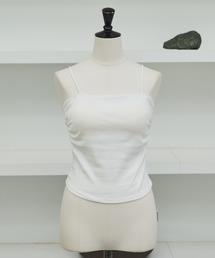 AIC. | 【再入荷】パッド付きサイドギャザーブラトップ(キャミソール)