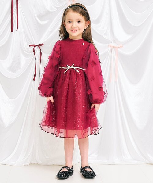 リボン付きベロアカチューシャ（カチューシャ）｜apres les cours