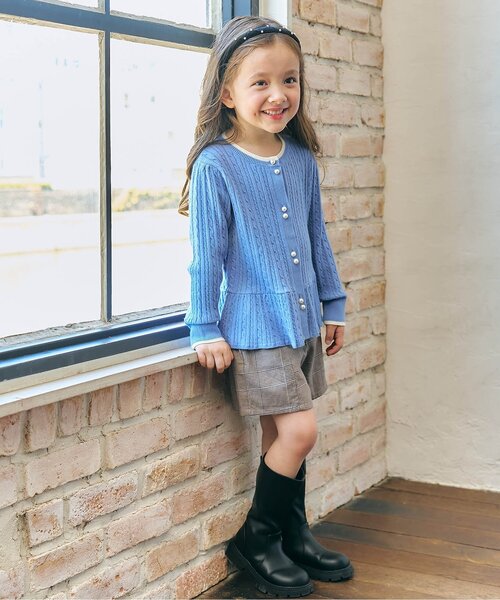 リボン付きベロアカチューシャ（カチューシャ）｜apres les cours