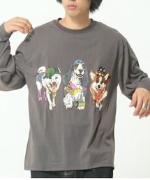 CORISCO（コリスコ）の「アニマル柄ロンTEE(M1)（Tシャツ/カットソー）」