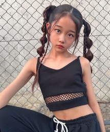 RandS/R（ランズアール）の「メッシュ切り替えキャミ（キャミソール）」