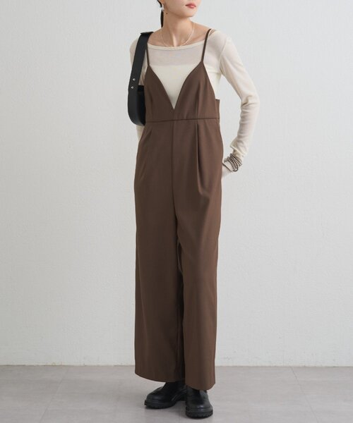 セール】【＠___kuuu__コラボカラー登場！】Vキャミサロペット